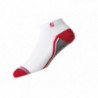 FootJoy ponožky ProDry Fashion Sport - bílo červené